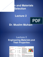 Design and Materials Selection