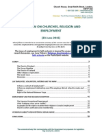 Employment of Church Workers June 2015