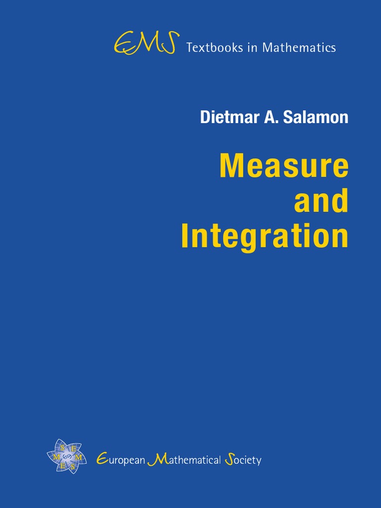 Measure And Integration Pdf Measure Mathematics Lebesgue Integration