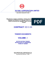 Contract: Ed C-29: Delhi Metro Rail Corporation Limited
