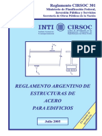 Reglamento de estructuras de acero CIRSOC 301