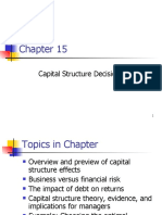 Ch. 15 -14ed Capital Structure DecisionsComboMaster