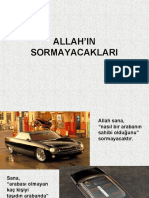 Allah Insormayacaklari