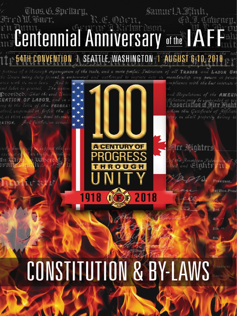 IAFF Constitution and By-Laws | PDF | Proxy Voting | Board Of Directors