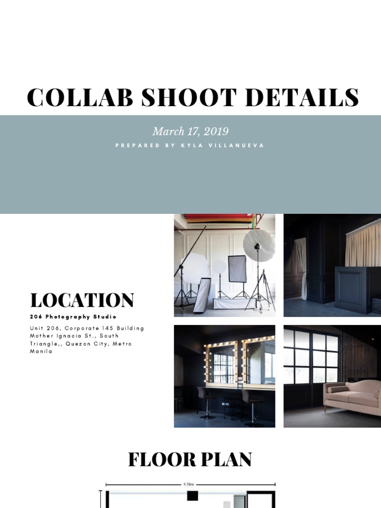 Collab Shoot Overview and Details | PDF | Lifestyle