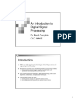 An Introduction To Digital Signal Processing: Dr. René Cumplido CCC Inaoe