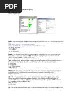 Drive-Test Basic Radio Parameter