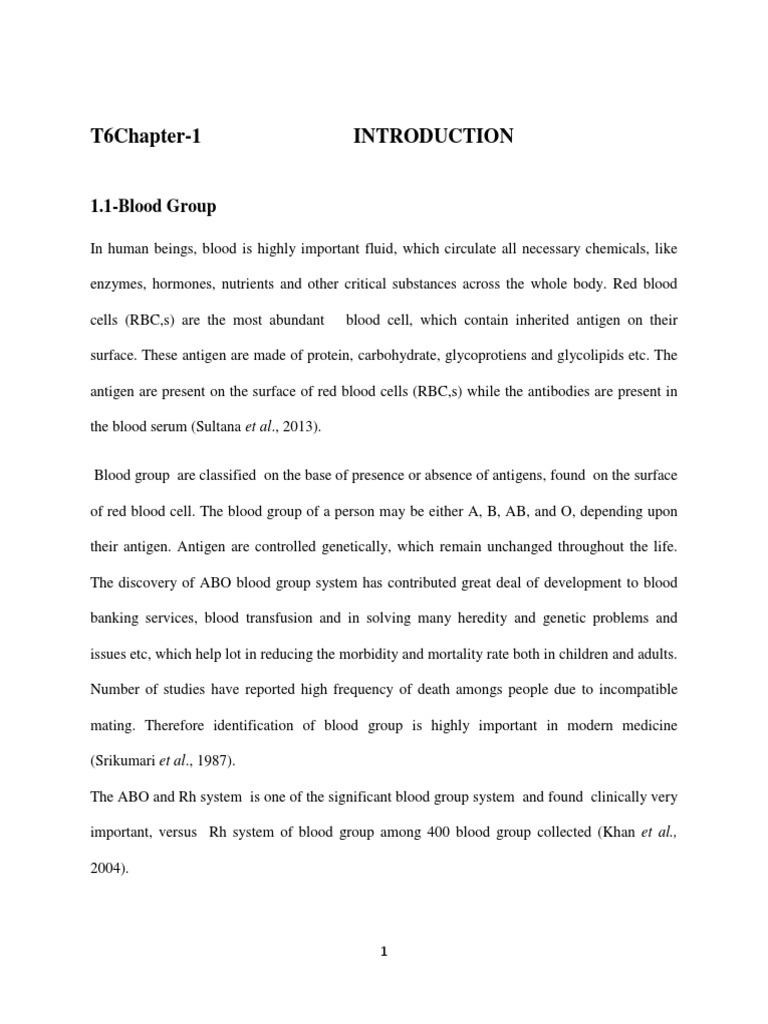 Blood Group PDF | PDF | Blood Type | Allele