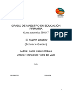 El huerto escolar: una herramienta para la educación ambiental