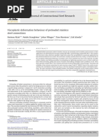 Viscoplastic Deformation Behaviour of Preloaded Stainless Steel Connections