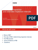 Dave Clarihew Risk Based Inspection and Extended Inspection Intervals