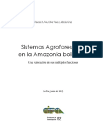 110 - Sistemas Agroforestales en La Amazonia Boliviana 1 PDF