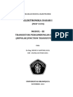 13139_Modul Pak Didik 3 (Transistor Persambungan Bipolar) Elektronika Dasar 1.pdf