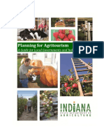 Planning For Agritourism: A Guide or Local Governments and Indiana Farmers