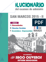 Unms2015 II 15solucionario PDF