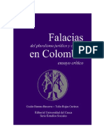 Falacias Del Pluralismo Juridico y Cultural PDF