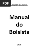 Manual Do Bolsista PPGH-UFF