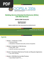 Building Service-Oriented Architectures (Soas) With Web Services