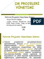 Yatirim Projeleri̇ Ve Yöneti̇mi̇