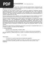 Resumo de Física Moderna