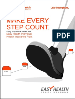 Make Every Step Count.: Easy Health Individual Health Insurance Plan