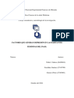 FACTORES QUE GENERAN DEPRESIÓN EN LAS HABITANTES FEMENINAS DEL INASS. 2018- Geraldine Jimenéz, Pablo Subero, Gustavo Perez. 2018. SECCIÓN 5..docx