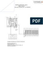 Destilador-Esquema Control PLC 115u - Et100u