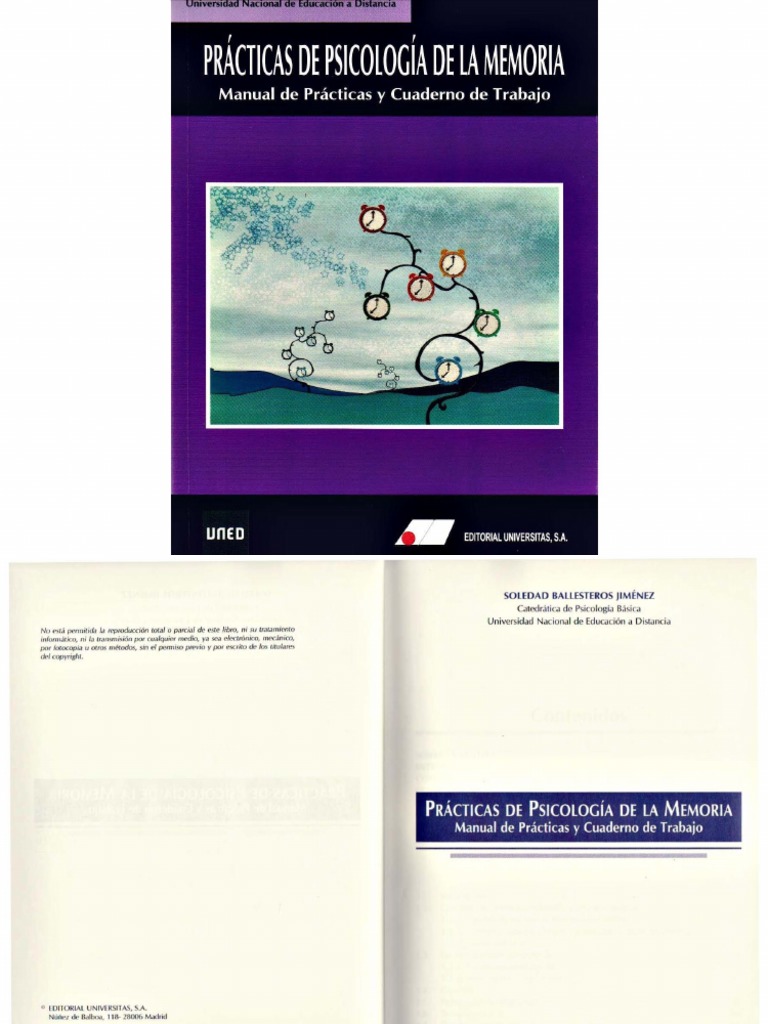 Practicas De Psicologia De La Memoria Pdf Pdf Memoria Science