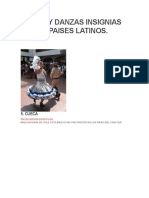 Bailes y Danzas Insignias de Los Paises Latinos