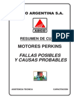 Fallas Posibles y Causas Probables - Motores Perkins PDF