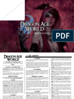 Dungeon World - Dragon Age World PDF