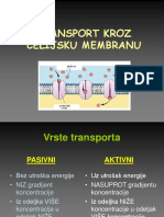 Transport Kroz Membranu