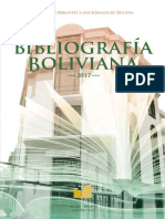 Bibliografía Boliviana 2017 Por Akira PDF