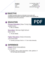 Siddh Resume