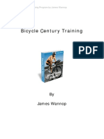 Bicycle Century Training: by James Wannop