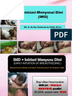 Inisiasi Menyusui Dini (IMD) : DR. Dr. Hj. Nur Rakhmah, SP - OG (K), M.Kes