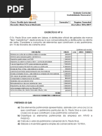 Exercicio Nº 3 contabilidade 