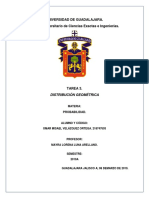 Universidad de Guadalajara Distribuición Geométrica