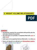 Weight Volume Relationships