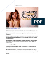 Estrategias para Trabajar Con Alumnos Agresivos