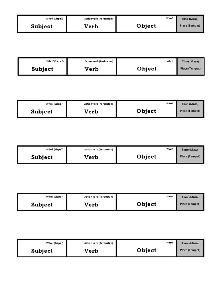 Understanding Sentence Structure Basics | PDF