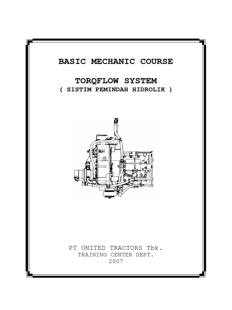 Sistem Torqflow pada Alat Berat | PDF | Teknologi & Rekayasa