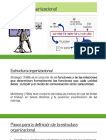 3.1 Estructura Organizacional