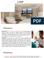Obstetrics Unit Design and Space Planning
