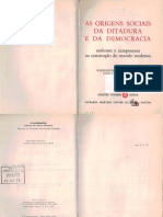 (TEXTO MARCADO) (CAP 1 e 2) MOORE Jr. As Origens Sociais Ditadura Democracia PDF
