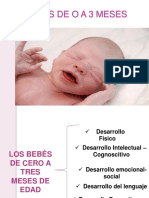 Desarrollo Niño 0 A 3 Meses