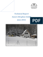 Saxore Bergbau Technical Report Jun 2016 Amended PDF