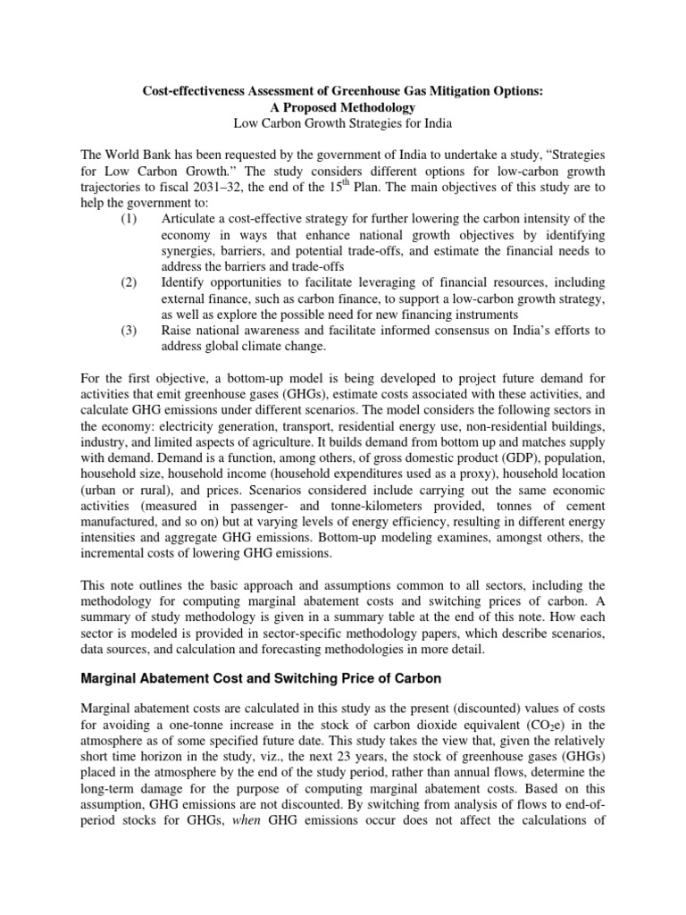 BasicMethodology 001 | PDF | Low Carbon Economy | Greenhouse Gas