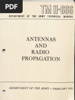 Antennas and Radio Propagation TM - 11-666 PDF