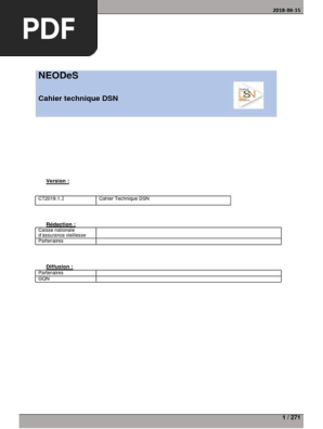 Dsn Cahier Technique P3 2019.1.2 Pdf | Pdf | Salaires | Assurance